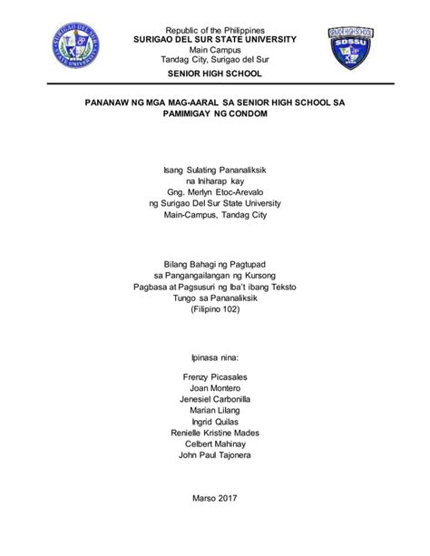 halimbawa ng pananaliksik research paper|Panimulang Pananaliksik Sa Filipino (Research Paper) .